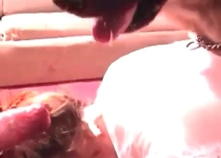 Redhead slut and sexy British dog