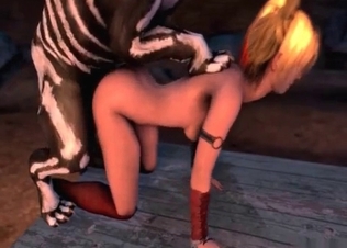 Dirty and sexy cartoon animality