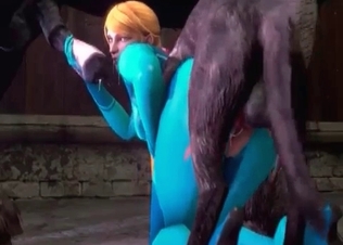 Stallion is getting in the 3D bestiality