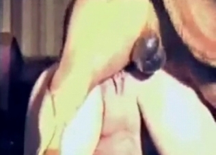 Tight pussy fucked by a crazy trained doggy