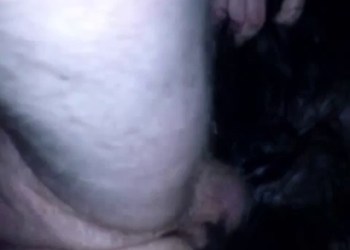 An awesome man and his doggy have bestiality sex action